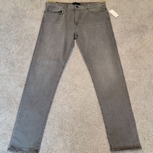 NWT J. Brand Tyler Taper Slim Fit Men's Size 38 Gray Jeans
